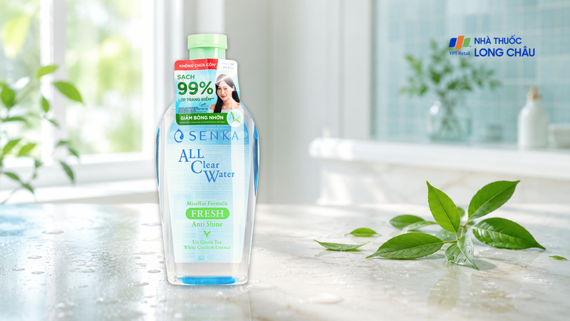 Nước tẩy trang Senka All Clear Water Micellar Formula Fresh N