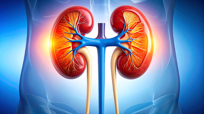 Khi thận bị tổn thương, protein rò rỉ vào nước tiểu, gây bọt kéo dài