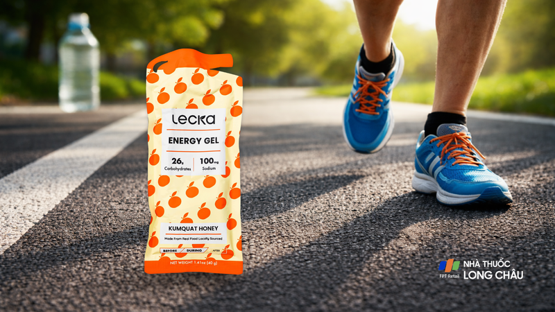 Gel năng lượng Lecka vị tắc mật ong