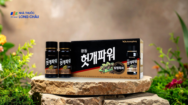 Nước Uống Giải Rượu Hutkae Powder Kwangdong (10 chai x 100ml)