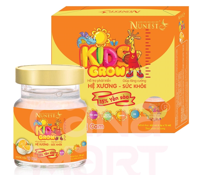 Nước yến cho trẻ em loại nào tốt nhất hiện nay 1