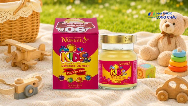 Nước yến sào cao cấp Nunest Kid