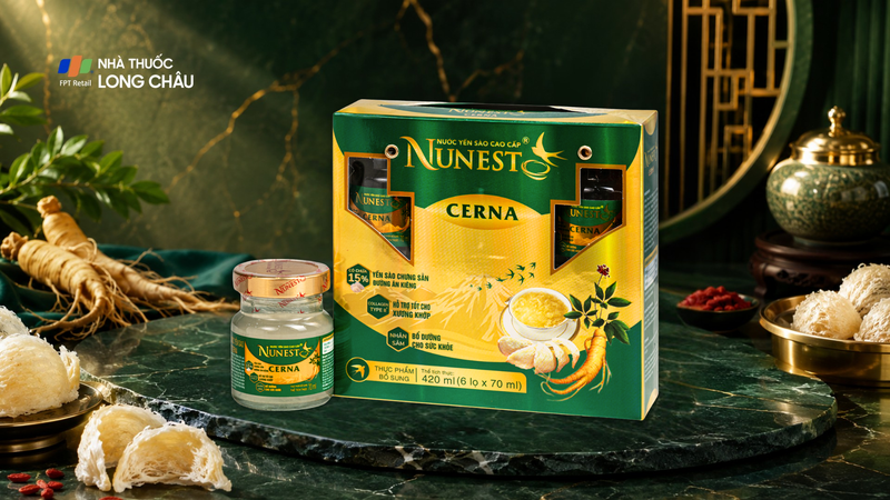 Nước yến sào cao cấp Nunest Cerna
