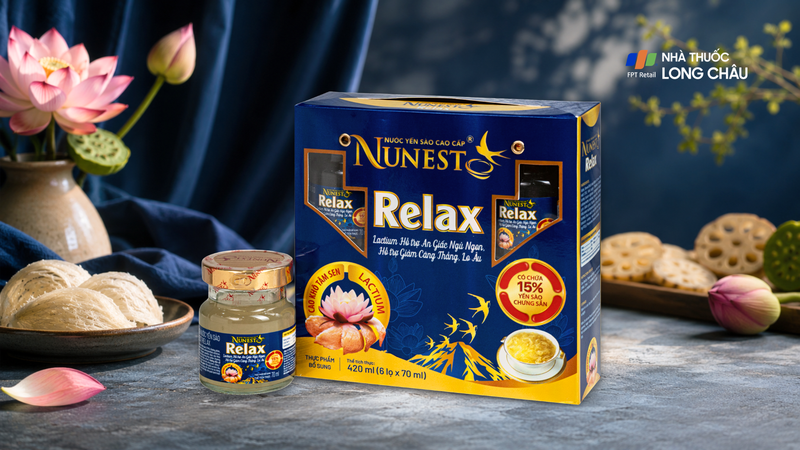 Nước yến sào cao cấp Nunest Relax