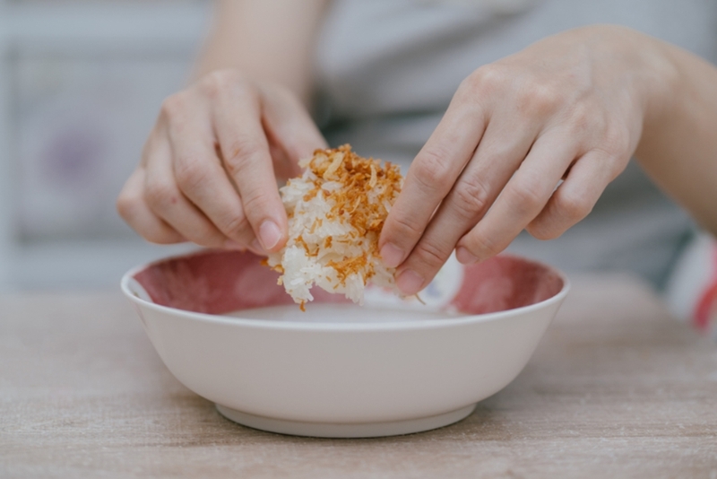 ở cữ ăn xôi được không 1