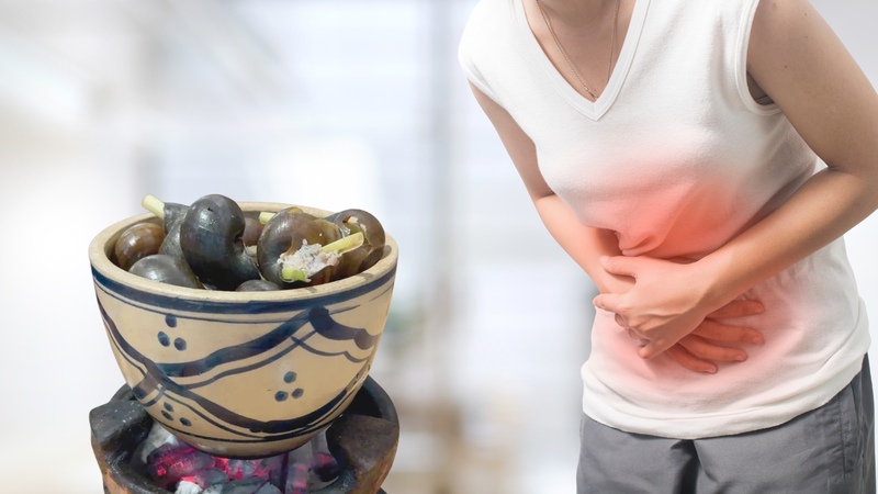 Nấu ốc chín kỹ để hạn chế nguy cơ đau bụng và nhiễm ký sinh trùng
