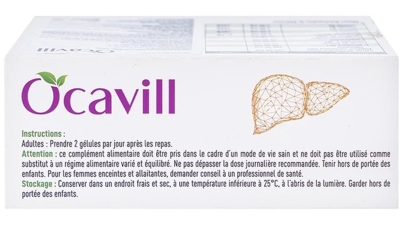 Ocavill - Viên uống bảo vệ, tăng cường chức năng gan 2