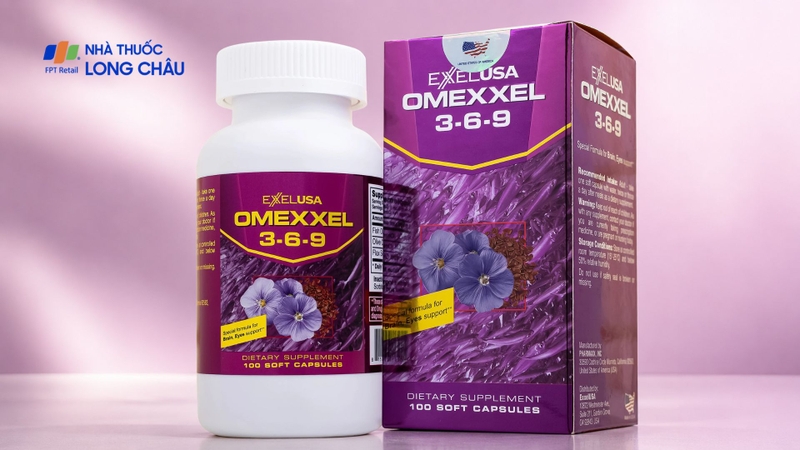 Viên uống Omexxel 3-6-9 giúp bổ sung DHA, EPA