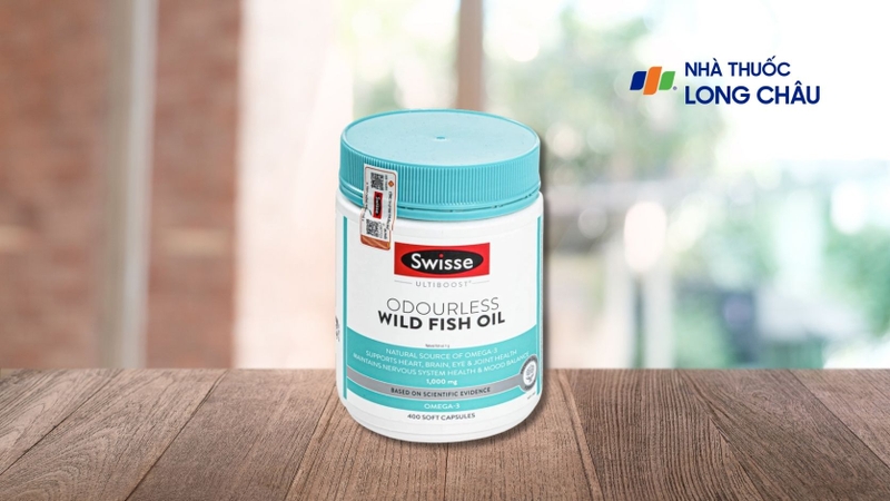 Swisse Ultiboost Odourless Wild Fish Oil 1000mg