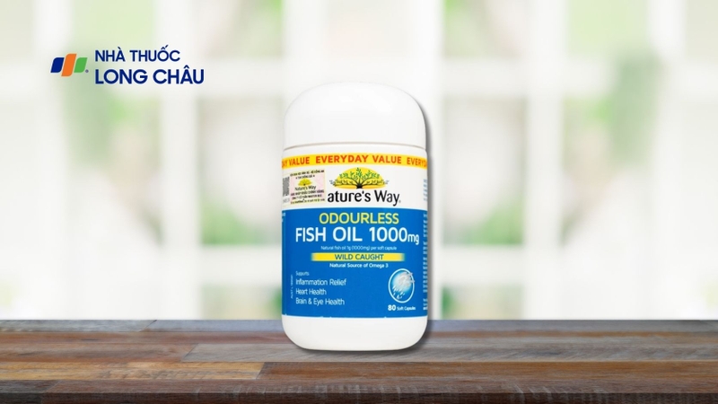 Nature's Way Odourless Fish Oil 1000mg