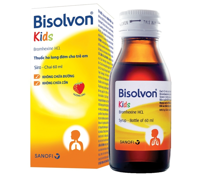 Các loại siro trị viêm họng cho bé được tin dùng hiện nay 2