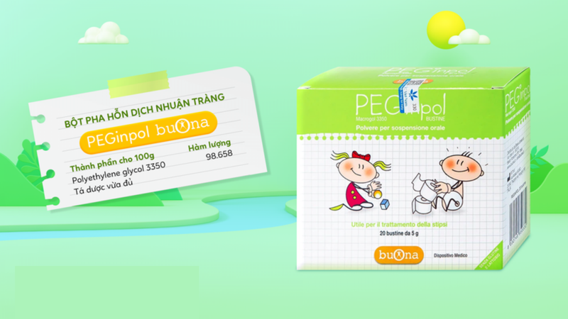 PEGinpol cần được pha đúng tỷ lệ và sử dụng theo liều lượng hướng dẫn