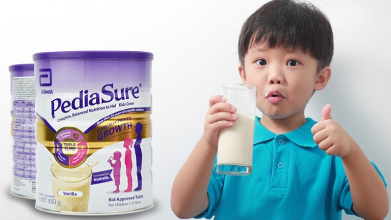 Sữa Pediasure dành cho trẻ mấy tuổi? Những điều mẹ cần biết trước khi cho bé sử dụng sữa 3