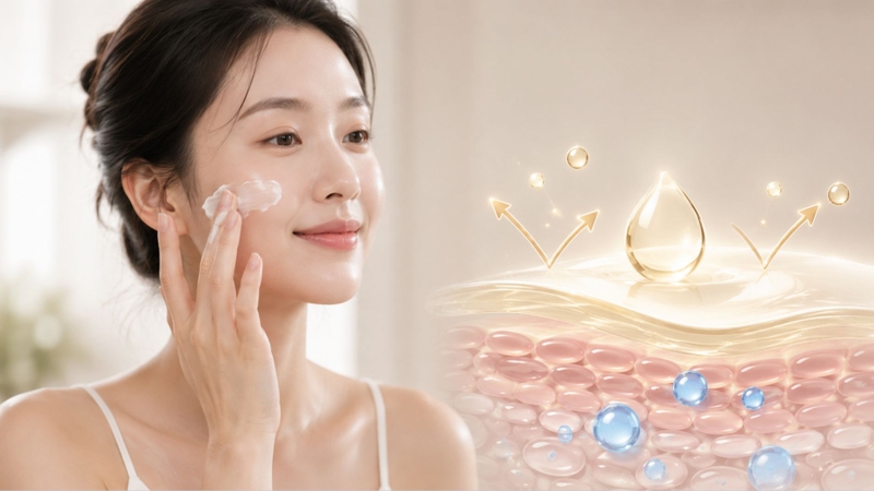 Petrolatum giúp khóa ẩm, bảo vệ hàng rào da và hạn chế tình trạng khô ráp