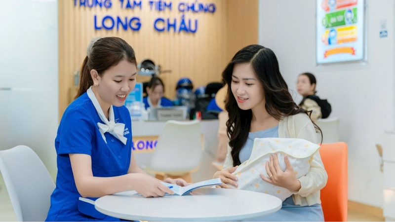 Trung tâm Tiêm chủng Long Châu là địa chỉ uy tín được nhiều phụ huynh lựa chọn