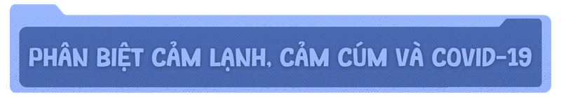 Phân biệt cảm lạnh, cảm cúm và COVID-19: Nhận biết đúng để không hoang mang h2 1