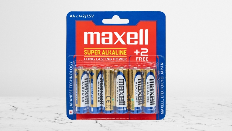 Pin kiềm Maxell Super Alkaline AA (LR6 GD) 4+2