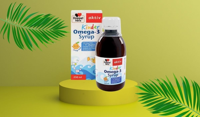 Phát triển não bộ và thị lực toàn diện cho trẻ với Omega 3 3