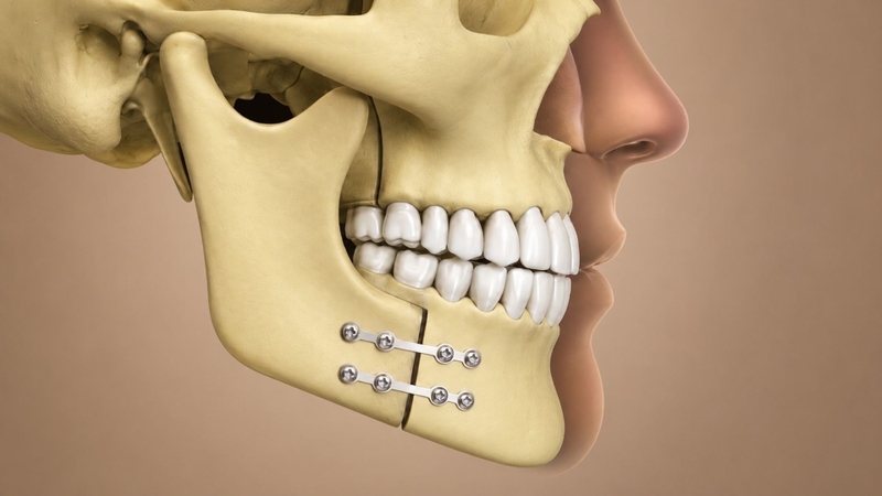Phẫu thuật khớp cắn ngược can thiệp vào cấu trúc xương hàm để điều chỉnh sai lệch