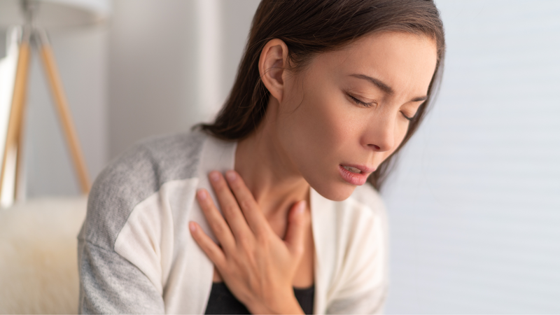 Khó thở là một trong những dấu hiệu cảnh báo bệnh lý hô hấp