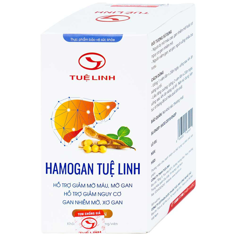 Phòng ngừa gan nhiễm mỡ với Hamogan Tuệ Linh3