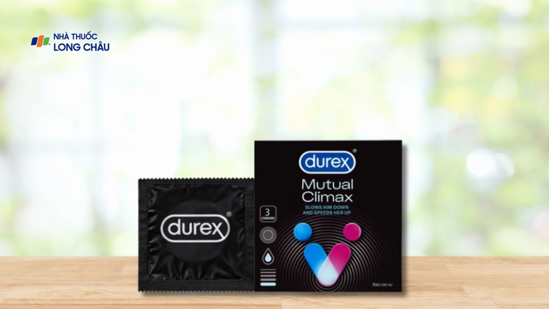 Bao cao su Durex Mutual Climax có thiết kế gân và gai
