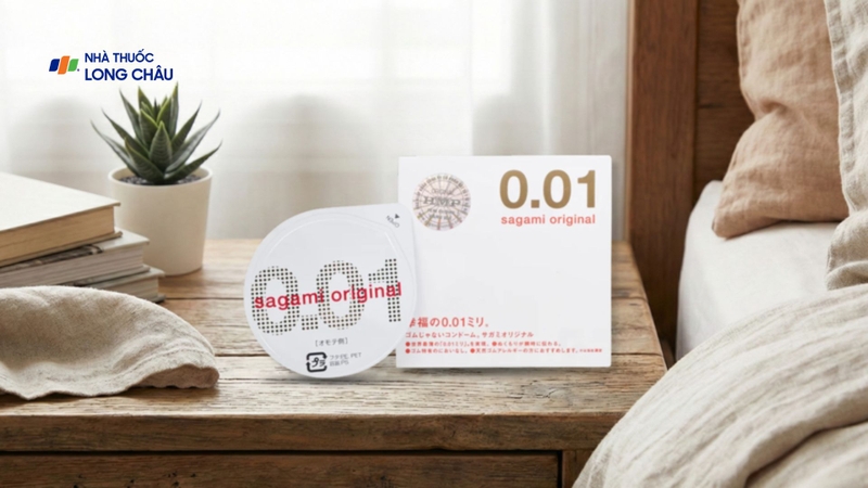 Sagami Original 0.01 được giới thiệu là dòng bao cao su siêu mỏng