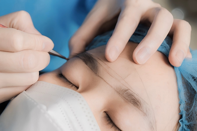 Phun chân mày phẩy sợi là gì? Lưu ý khi thực hiện - 3