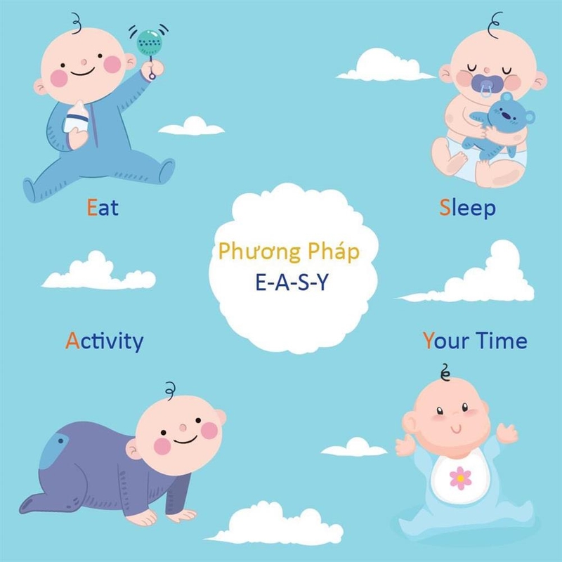 Bật mí về phương pháp EASY cho trẻ sơ sinh 1