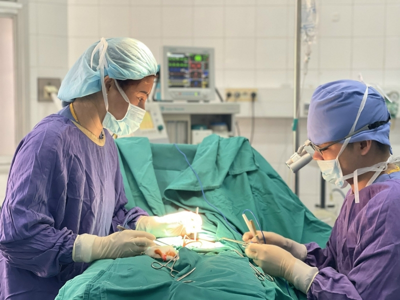 Phương pháp phẫu thuật điều trị tĩnh mạch phổi đổ lệch chỗ bán phần 3