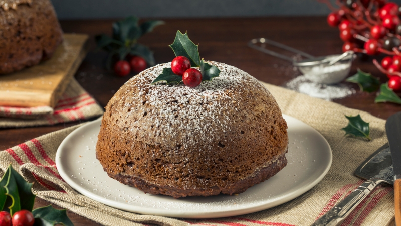 Figgy pudding là món bánh tráng miệng cổ điển, gắn liền với văn hóa giáng sinh của người Anh