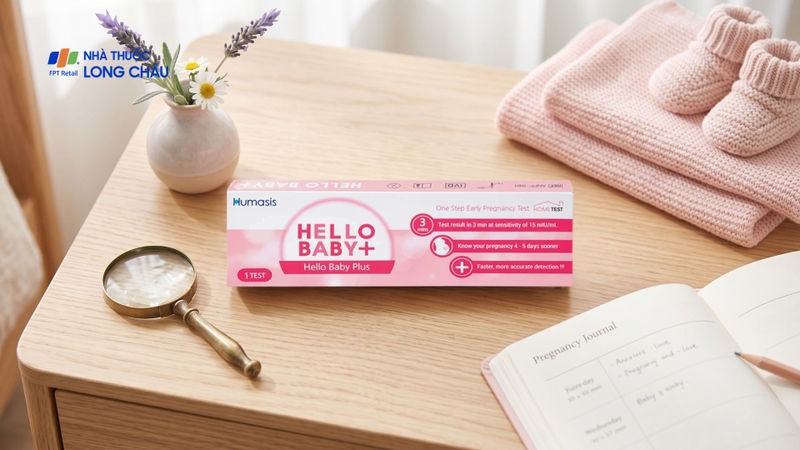 Que thử thai Humasis Hello Baby+