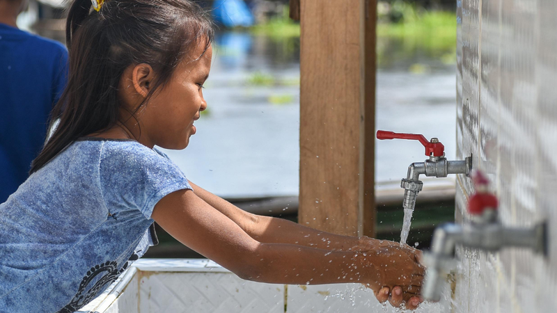 Quy trình 6 bước rửa tay cho trẻ mầm non 1