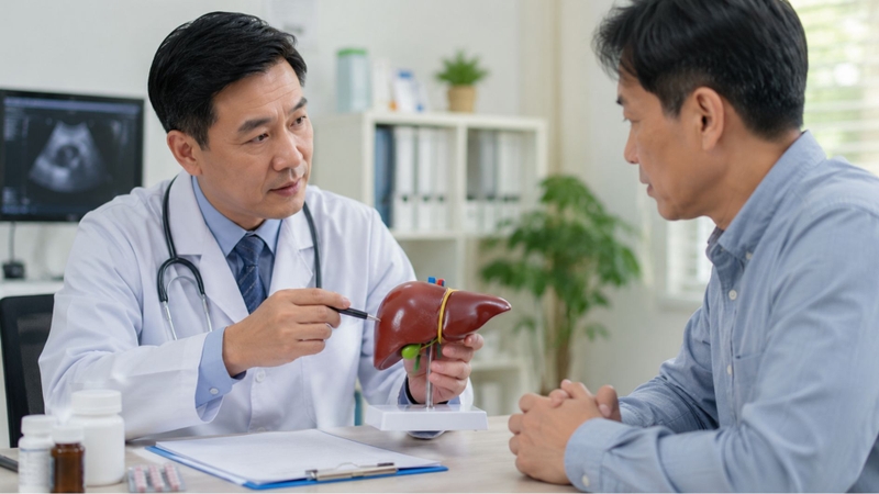 Người mắc bệnh gan cần tuân thủ hướng dẫn điều trị