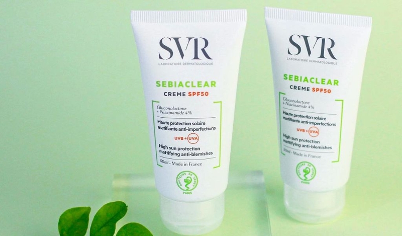 Review các loại kem chống nắng SVR cho da dầu mụn 1