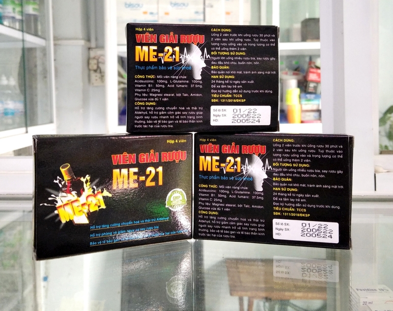 Review các loại sản phẩm giải rượu được tin dùng hiện nay 1