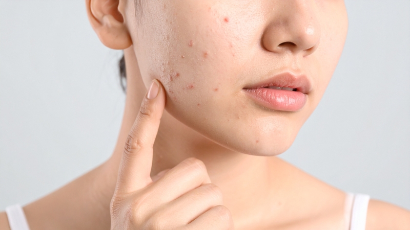 Với làn da đang bị mụn viêm hoặc mụn ẩn, cần chọn sản phẩm không gây bít tắc lỗ chân lông