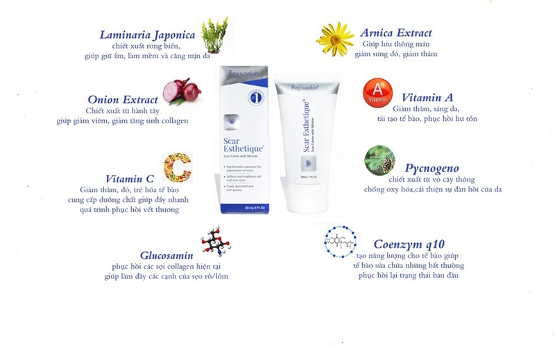 Review kem trị sẹo thủy đậu Scar Esthetique 2