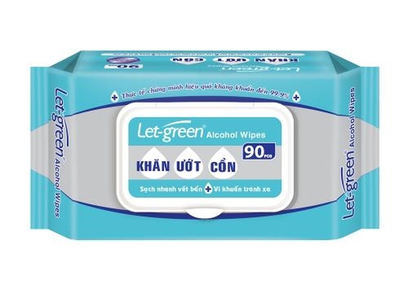 Khăn ướt cho trẻ sơ sinh Let-Green