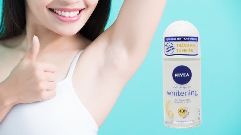 Review lăn khử mùi Nivea Whitening trắng mịn tự nhiên hiệu quả 48 giờ 3