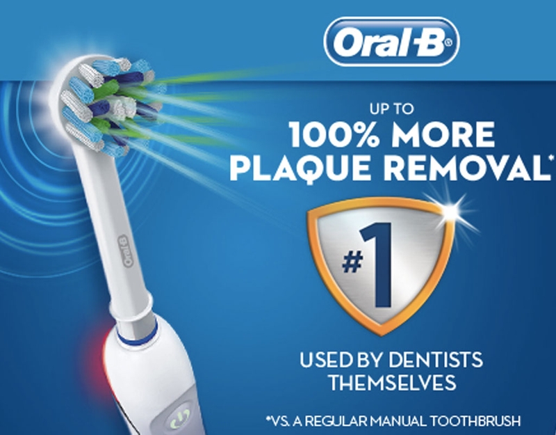 Oral B là thương hiệu về các sản phẩm chăm sóc răng miệng