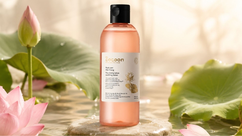 Review nước hoa hồng Cocoon sen Hậu Giang giúp bạn hiểu rõ trước khi lựa chọn