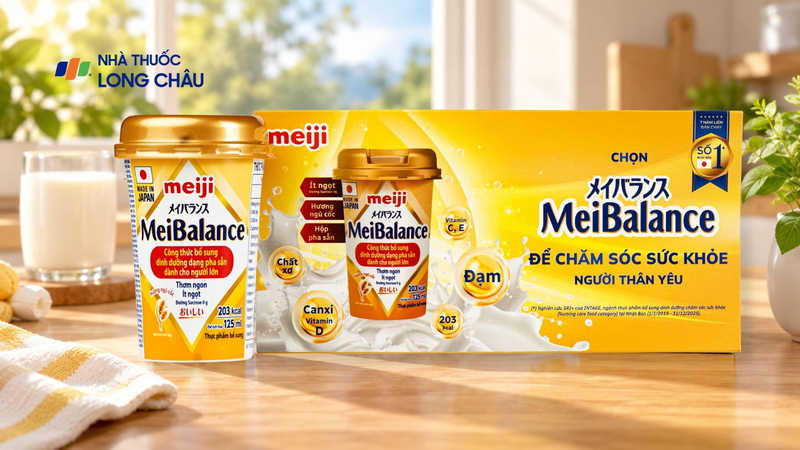 Review sữa Meiji MeiBalance có tốt không là thắc mắc của nhiều người dùng