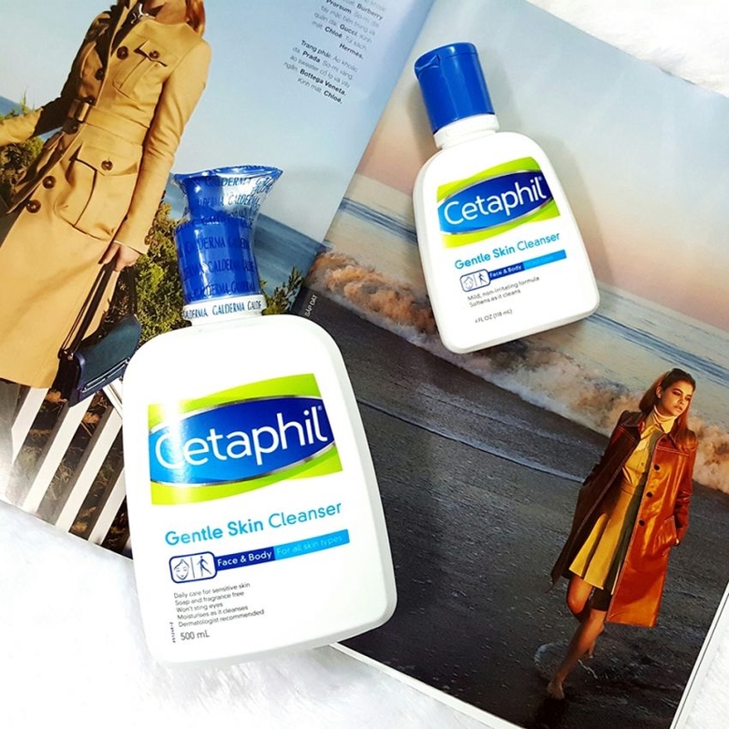 Review: Sữa rửa mặt Cetaphil có trị mụn không 1