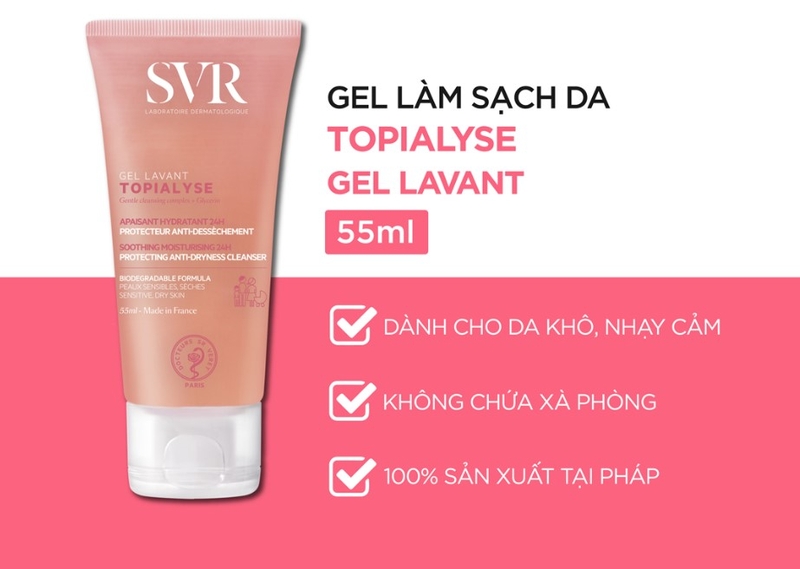 Review sữa rửa mặt SVR hồng: Thành phần và hiệu quả khi sử dụng 3