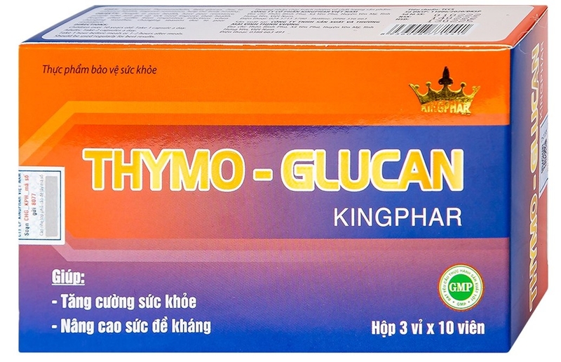 [Review] Viên uống Thymo-Glucan Kingphar tăng cường sức khỏe, nâng cao sức đề kháng 1