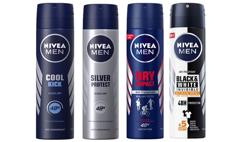 Xịt khử mùi Nivea nam là một trong những công cụ thần kỳ có thể cứu cánh cho cánh mày râu