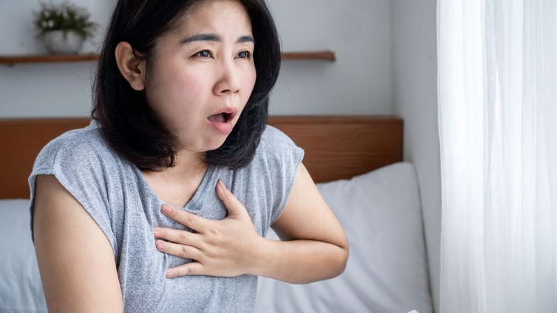 Lo âu kéo dài có thể làm nhịp thở trở nên nhanh và nông