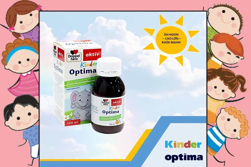Siro Kinder Optima Doppelherz nhập khẩu từ Đức liệu có thực sự tốt như lời đồn2