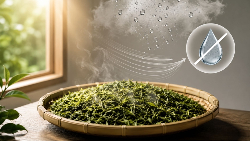 Sao trà giúp giảm độ ẩm và hạn chế hư hỏng